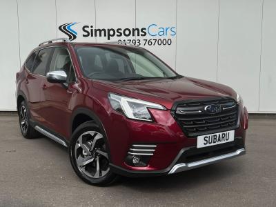 Subaru Forester 2.0i e-Boxer XE Premium 5dr Lineartronic SUV Petrol/Electric Hybrid Crimson Red at Subaru Used Vehicle Locator Coleshill