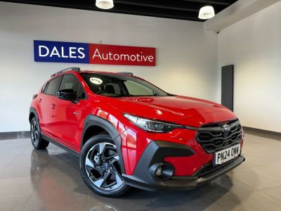 Subaru Crosstrek 2.0i e-Boxer Touring 5dr Lineartronic Hatchback Petrol/Electric Hybrid RED at Subaru Used Vehicle Locator Coleshill