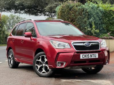 Subaru Forester 2.0 XT 5dr Lineartronic Estate Petrol RED at Subaru Used Vehicle Locator Coleshill