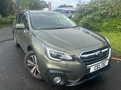 Subaru Outback 2.5i SE Premium Lineartronic 4WD Euro 6 (s/s) 5dr Estate Petrol Autumn Green at Subaru Used Vehicle Locator Coleshill