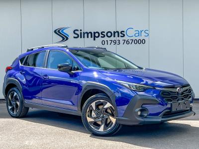 Subaru Crosstrek 2.0i e-Boxer Touring 5dr Lineartronic SUV Petrol/Electric Hybrid Sapphire Blue at Subaru Used Vehicle Locator Coleshill