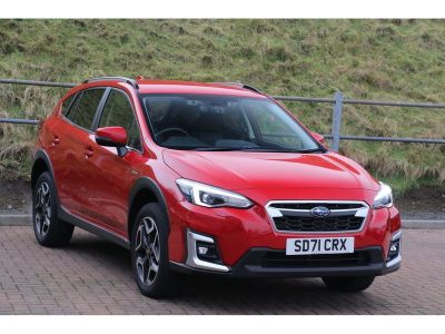 Subaru XV 2.0i e-Boxer SE 5dr Lineartronic Hatchback Petrol / Electric Hybrid Red at Subaru Used Vehicle Locator Coleshill