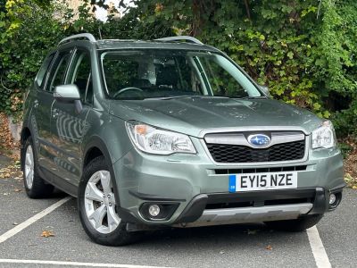 Subaru Forester 2.0D XC Premium 5dr Lineartronic Estate Diesel Green at Subaru Used Vehicle Locator Coleshill