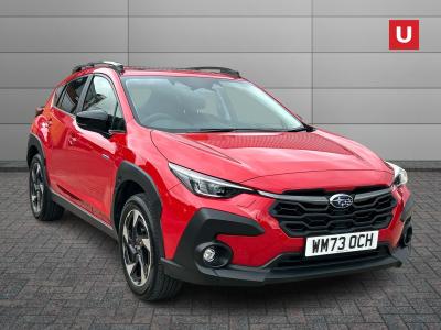 Subaru Crosstrek 2.0i e-Boxer Touring 5dr Lineartronic Hatchback Petrol/Electric Hybrid RED at Subaru Used Vehicle Locator Coleshill