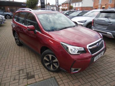 Subaru Forester 2.0 XE Premium Lineartronic 5dr Estate Petrol RED at Subaru Used Vehicle Locator Coleshill