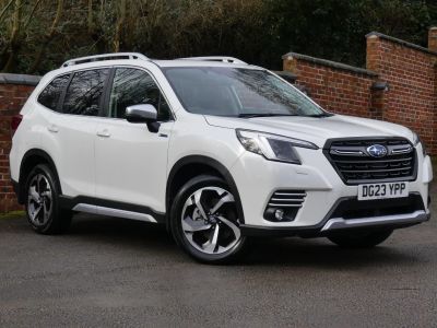 Subaru Forester 2.0i e-Boxer XE Premium 5dr Lineartronic Estate Hybrid White at Subaru Used Vehicle Locator Coleshill