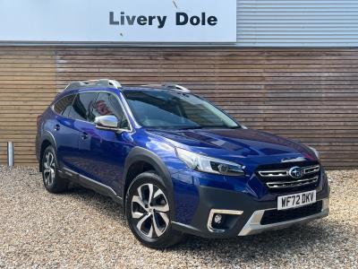 Subaru Outback 2.5i Touring 5dr Lineartronic Estate Petrol BLUE at Subaru Used Vehicle Locator Coleshill