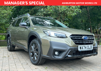 Subaru Outback 2.5i Field 5dr Lineartronic Estate Petrol Autumn Green Metallic at Subaru Used Vehicle Locator Coleshill