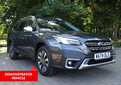 Subaru Outback 2.5i Touring 5dr Lineartronic Estate Petrol Magnetite Grey Metallic at Subaru Used Vehicle Locator Coleshill