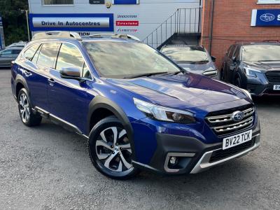 Subaru Outback 2.5i Touring 5dr Lineartronic Estate Petrol BLUE at Subaru Used Vehicle Locator Coleshill