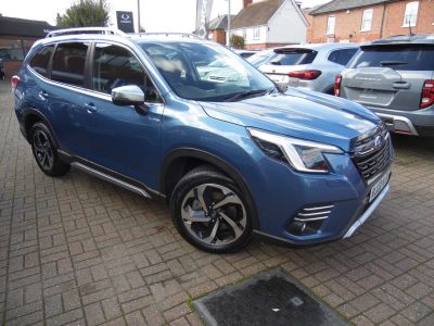 Subaru Forester 2.0i e-Boxer Sport 5dr Lineartronic Estate Petrol/Electric Hybrid BLUE at Subaru Used Vehicle Locator Coleshill