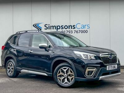 Subaru Forester 2.0i e-Boxer XE 5dr Lineartronic Estate Petrol/Electric Hybrid BLACK at Subaru Used Vehicle Locator Coleshill