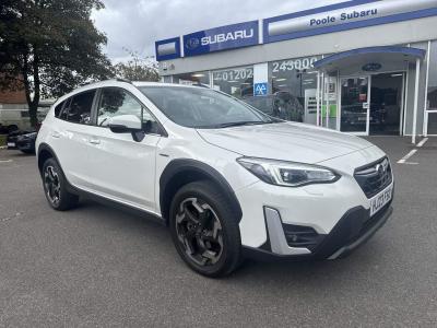 Subaru XV 2.0i e-Boxer SE Premium 5dr Lineartronic Hatchback Petrol/Electric Hybrid WHITE at Subaru Used Vehicle Locator Coleshill