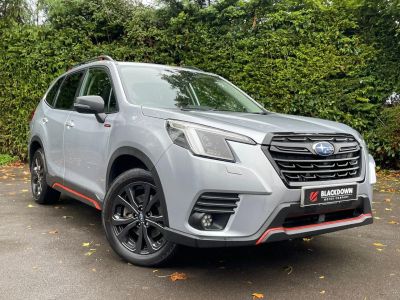 Subaru Forester 2.0i e-Boxer Sport 5dr Lineartronic Estate Hybrid Silver at Subaru Used Vehicle Locator Coleshill