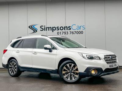 Subaru Outback 2.5i SE Premium 5dr Lineartronic Estate Petrol WHITE at Subaru Used Vehicle Locator Coleshill