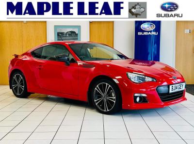 Subaru BRZ 2.0i SE Lux 2dr Coupe Petrol RED at Subaru Used Vehicle Locator Coleshill