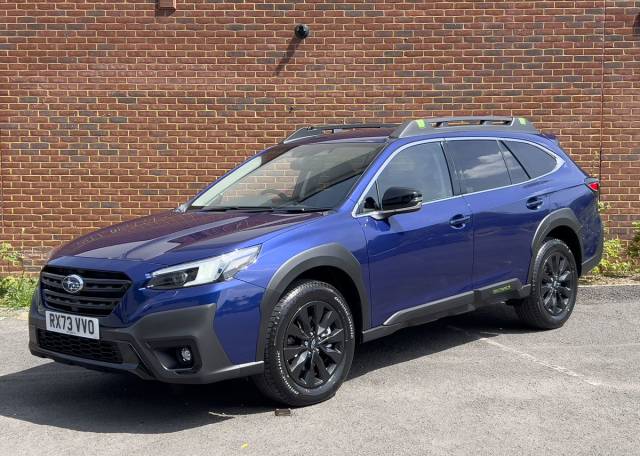 Subaru Outback 2.5i Field 5dr Lineartronic AWD Estate Petrol Sapphire Blue Pearl