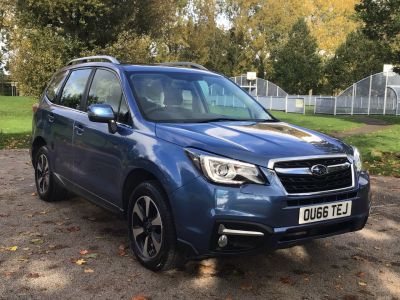 Subaru Forester 2.0 XE Lineartronic 5dr Estate Petrol Blue at Subaru Used Vehicle Locator Coleshill