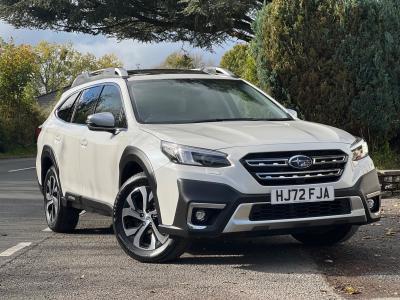 Subaru Outback 2.5i Touring 5dr Lineartronic Estate Petrol WHITE at Subaru Used Vehicle Locator Coleshill