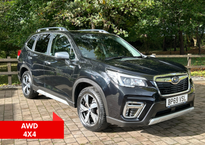 Subaru Forester 2.0i e-Boxer XE Premium 5dr Lineartronic Estate Petrol / Electric Hybrid Black at Subaru Used Vehicle Locator Coleshill