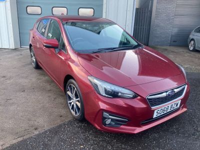 Subaru Impreza 1.6i SE 5dr Lineartronic Hatchback Petrol Red at Subaru Used Vehicle Locator Coleshill