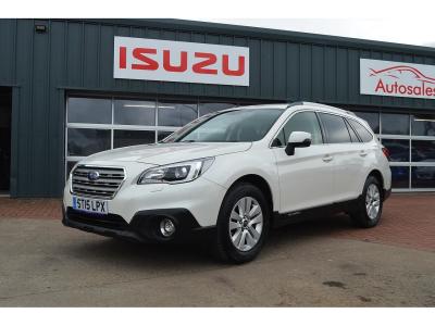 Subaru Outback 2.5i SE 5dr Lineartronic Estate Petrol WHITE at Subaru Used Vehicle Locator Coleshill