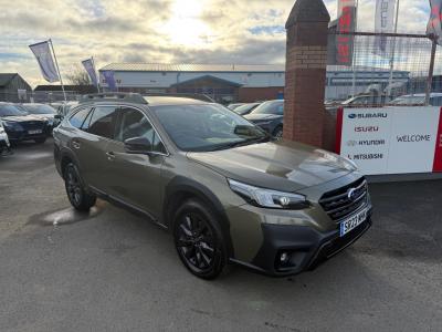 Subaru Outback 2.5i Field 5dr Lineartronic Estate Petrol GREEN at Subaru Used Vehicle Locator Coleshill