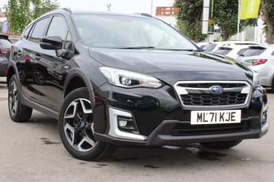 Subaru XV 2.0i e-Boxer SE Premium 5dr Lineartronic Hatchback Petrol/Electric Hybrid BLACK at Subaru Used Vehicle Locator Coleshill