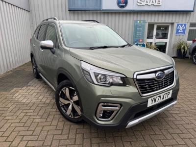 Subaru Forester 2.0i e-Boxer XE Premium 5dr Lineartronic Estate Petrol/Electric Hybrid GREEN at Subaru Used Vehicle Locator Coleshill