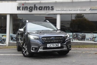 Subaru Outback 2.5i Touring 5dr Lineartronic Estate Hybrid Blue at Subaru Used Vehicle Locator Coleshill