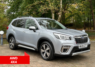 Subaru Forester 2.0i e-Boxer XE Premium 5dr Lineartronic Estate Petrol / Electric Hybrid Silver at Subaru Used Vehicle Locator Coleshill