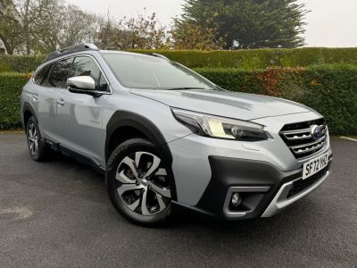 Subaru Outback 𝐕𝐄𝐇𝐈𝐂𝐋𝐄 𝐑𝐄𝐒𝐄𝐑𝐕𝐄𝐃 2.5i Touring 5dr Lineartronic Estate Petrol Silver at Subaru Used Vehicle Locator Coleshill