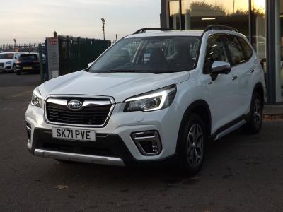 Subaru Forester 2.0i e-Boxer XE 5dr Lineartronic Estate Petrol/Electric Hybrid WHITE at Subaru Used Vehicle Locator Coleshill