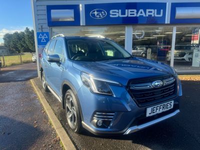 Subaru Forester 2.0i e-Boxer XE Premium 5dr Lineartronic Estate Petrol / Electric Hybrid Blue at Subaru Used Vehicle Locator Coleshill