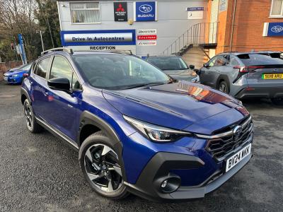 Subaru Crosstrek 2.0i e-Boxer Touring 5dr Lineartronic Hatchback Petrol/Electric Hybrid BLUE at Subaru Used Vehicle Locator Coleshill