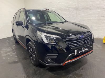 Subaru Forester 2.0i e-Boxer Sport 5dr Lineartronic Estate Hybrid Black at Subaru Used Vehicle Locator Coleshill