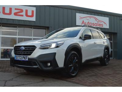 Subaru Outback 2.5i Field 5dr Lineartronic Estate Petrol WHITE at Subaru Used Vehicle Locator Coleshill