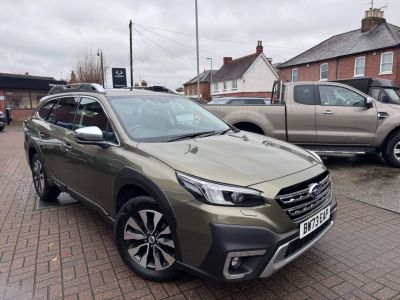 Subaru Outback 2.5i Touring 5dr Lineartronic Estate Petrol GREEN at Subaru Used Vehicle Locator Coleshill