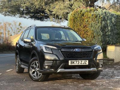 Subaru Forester 2.0i e-Boxer XE 5dr Lineartronic Estate Petrol/Electric Hybrid BLACK at Subaru Used Vehicle Locator Coleshill