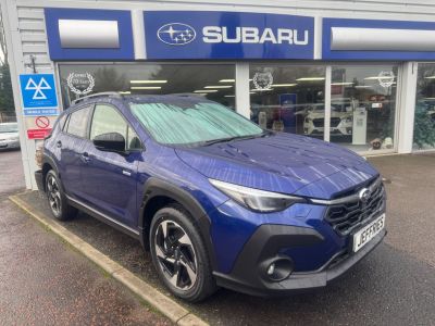 Subaru Crosstrek 2.0i e-Boxer Touring 5dr Lineartronic Four Wheel Drive Petrol / Electric Hybrid Blue at Subaru Used Vehicle Locator Coleshill