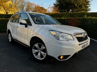 Subaru Forester 2.0D XC Premium 5dr Lineartronic Estate Diesel WHITE at Subaru Used Vehicle Locator Coleshill