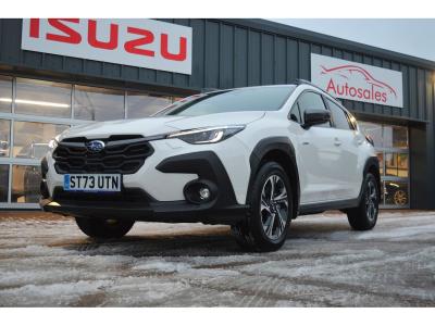 Subaru Crosstrek 2.0i e-Boxer Limited 5dr Lineartronic Hatchback Petrol/Electric Hybrid WHITE at Subaru Used Vehicle Locator Coleshill