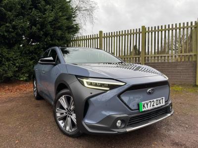 Subaru Solterra 0.0 150kW Touring 71.4kWh 5dr Auto AWD Hatchback Electric GREY at Subaru Used Vehicle Locator Coleshill