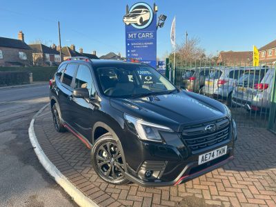 Subaru Forester 2.0i e-Boxer Sport 5dr Lineartronic Four Wheel Drive Petrol / Electric Hybrid Black at Subaru Used Vehicle Locator Coleshill