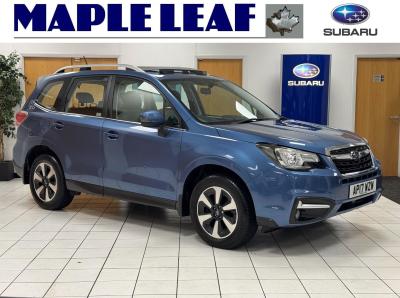 Subaru Forester 2.0D XC Premium 5dr Lineartronic Estate Diesel BLUE at Subaru Used Vehicle Locator Coleshill