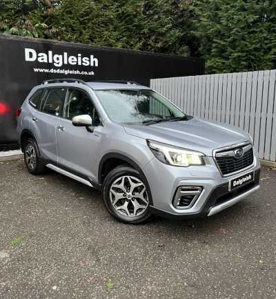 Subaru Forester 5dr 2.0i E-boxer Xe Ltrnc Station Wagon Hybrid Ice Silver at Subaru Used Vehicle Locator Coleshill