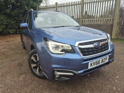 Subaru Forester 2.0 XE Premium Lineartronic 5dr Estate Petrol BLUE at Subaru Used Vehicle Locator Coleshill