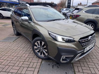 Subaru Outback 2.5i Touring 5dr Lineartronic Estate Petrol GREEN at Subaru Used Vehicle Locator Coleshill