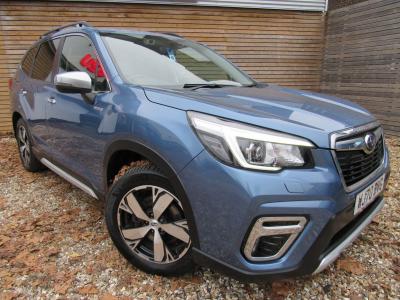 Subaru Forester 2.0i e-Boxer XE Premium 5dr Lineartronic Estate Petrol/Electric Hybrid BLUE at Subaru Used Vehicle Locator Coleshill