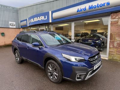 Subaru Outback 2.5i Limited 5dr Lineartronic AWD Estate Petrol Blue at Subaru Used Vehicle Locator Coleshill